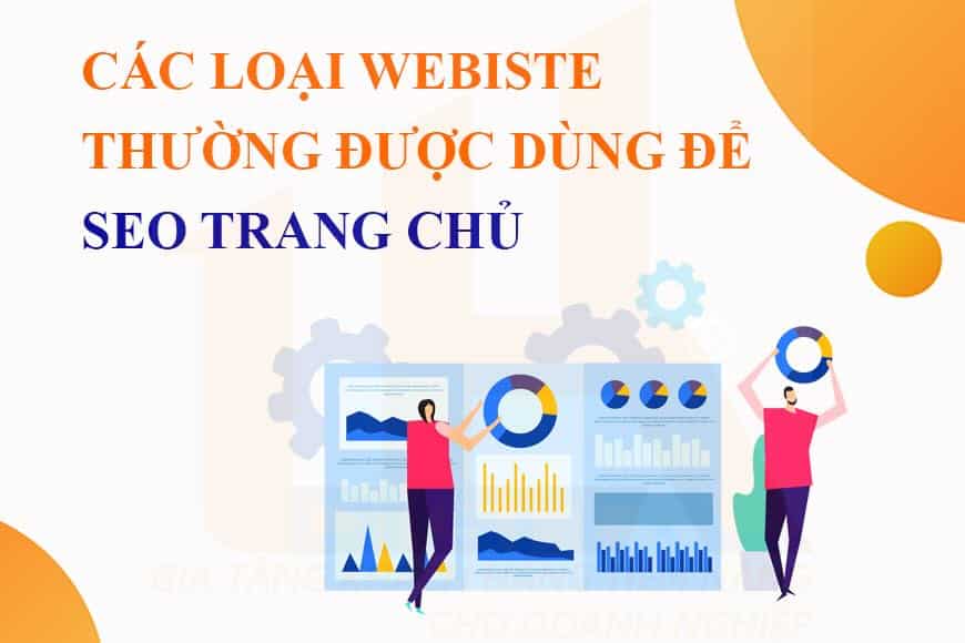Các loại website thường được dùng để SEO trang chủ
