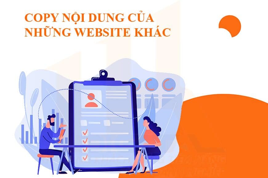 Copy nội dung của những website khác