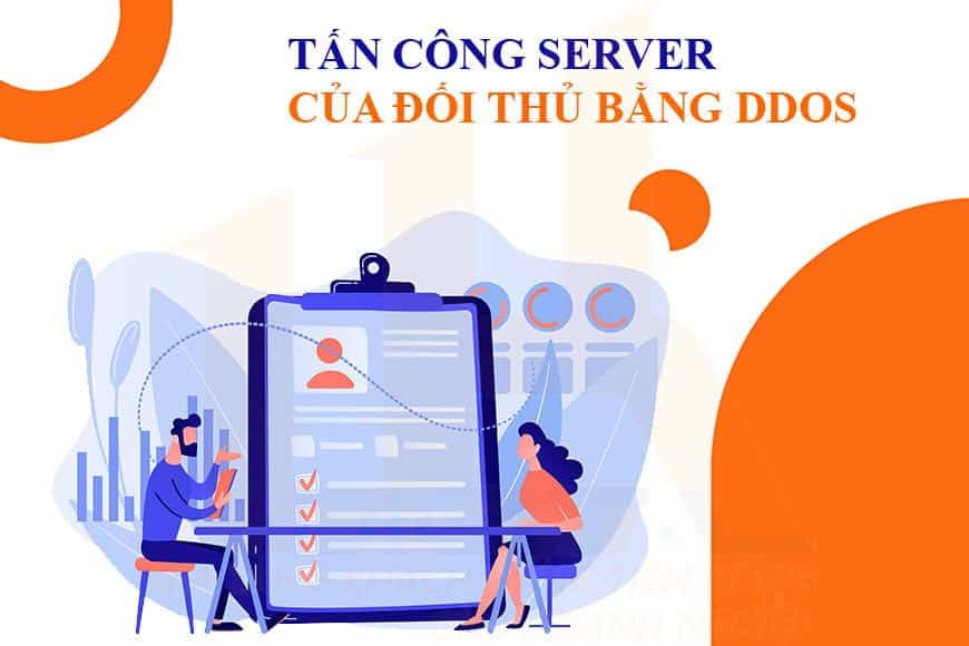 Tấn công server của đối thủ bằng DDos