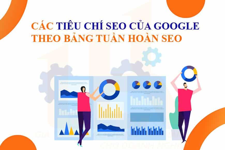 Các tiêu chí SEO của Google theo bảng tuần hoàn SEO