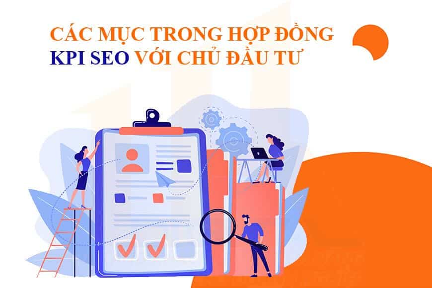 Các mục trong hợp đồng KPI SEO với chủ đầu tư
