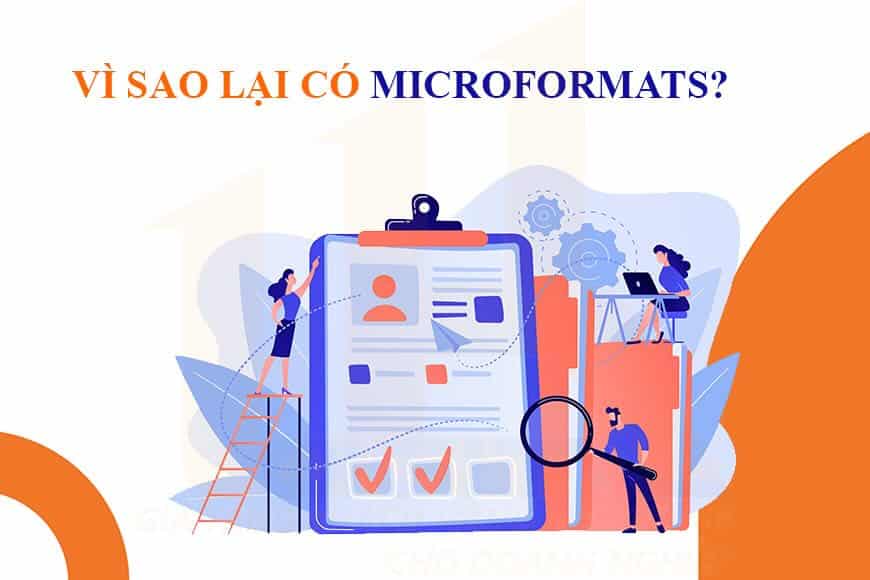 Vì sao lại có Microformats?