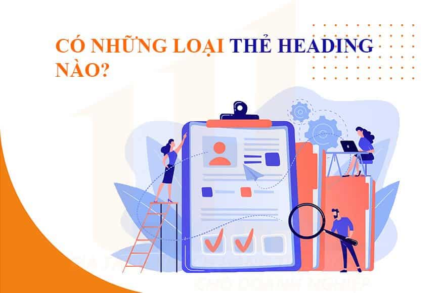 Có những loại thẻ heading nào?